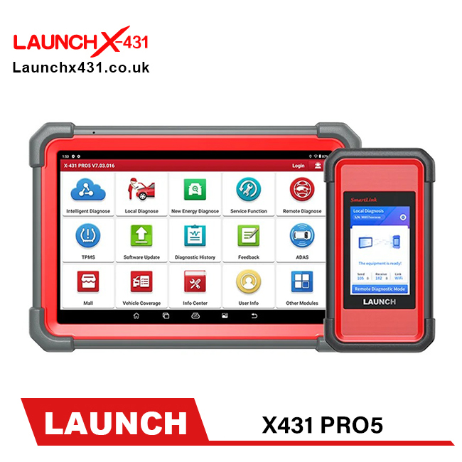 Launch X431 PRO5 PRO 5 with Smartlink2.0 VCI Full System Diagnostic J2534 Reprogramming Tool Support J2534/ CANFD/ DoIP
