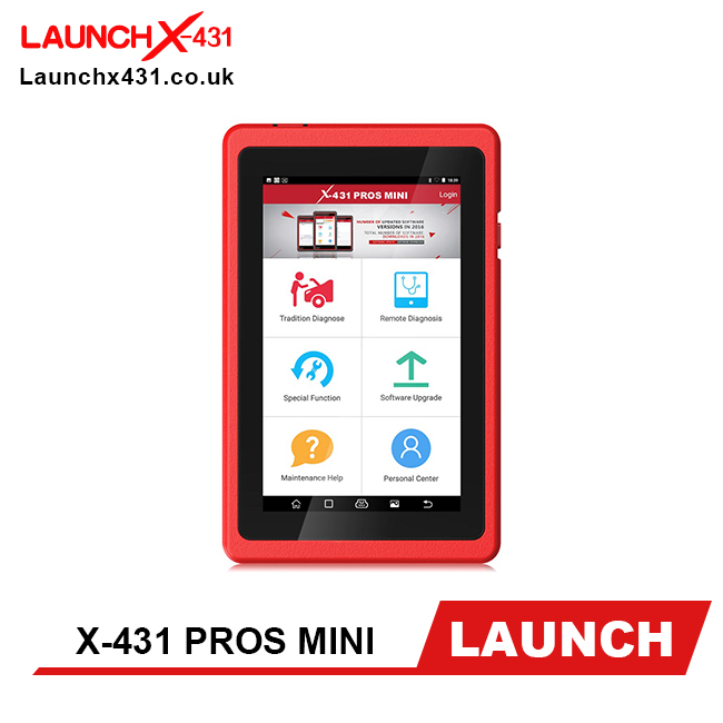 [UK Ship] Original Launch X431 Pros Mini Full System Auto Diagnostic Tool X-431 Pro Pros Mini With 2 Years Free Update