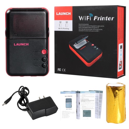 Original LAUNCH WiFi Mini Printer for X431 V/ X431 V+/ Pro3s+/ PRO5/ PAD VII/ IMMO Plus/ IMMO Elite