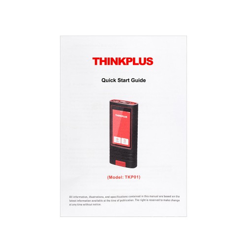 Thinkcar Thinkplus Full System AI Automotive Quick Scan Tool Automatically Uploaded Professional Report Easy Auto Full System Check