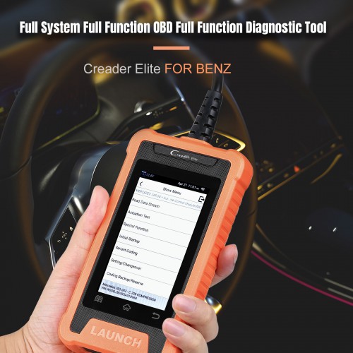 [Anni Sale] 2022 New Launch Creader Elite BENZ Full System OBD Diagnostic Tool