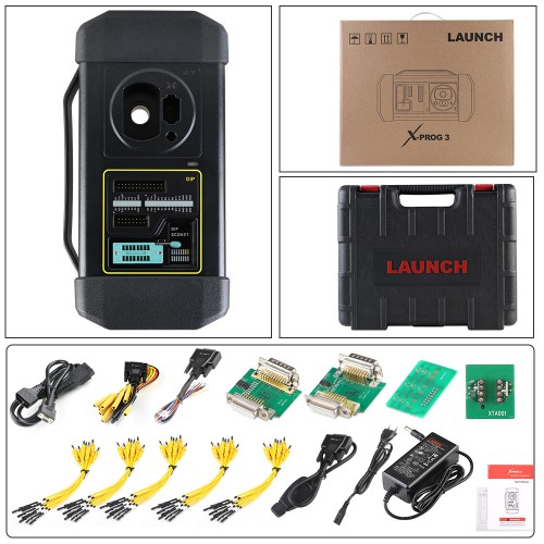 Original Launch X431 V+ 4.0 Full System Diagnostic Tool with Launch GIII X-PROG3 Immobilizer Programmer