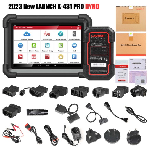 2024 New Launch X431 PRO Dyno Full Systems OBD2 Diagnostic Scanner Support Bi-directional ECU Coding