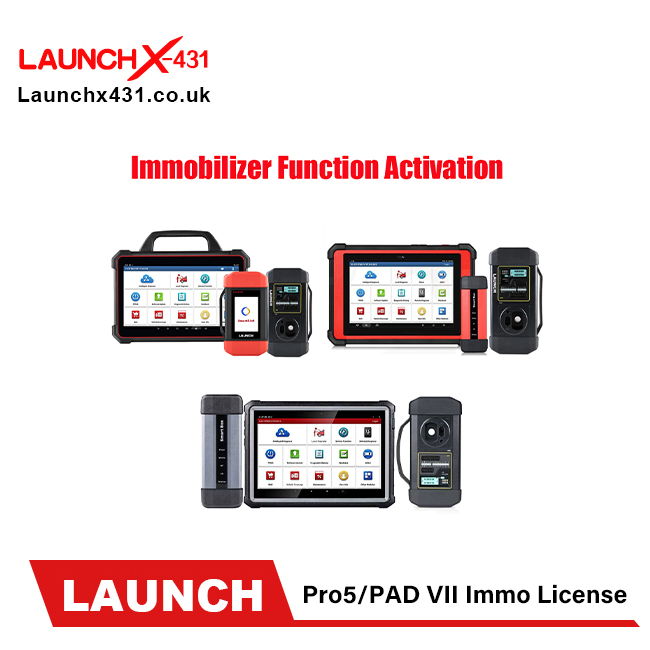 [2 Years Online Activation] Launch X431 Pro5/ PAD VII/ PAD V + X-prog3 IMMO Software Package Activation (Activate IMMO Plus/IMMO Elite Function)